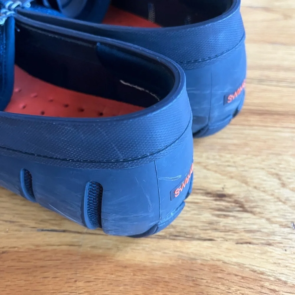 SWIMS Penny Loafers Navy Waterproof 7